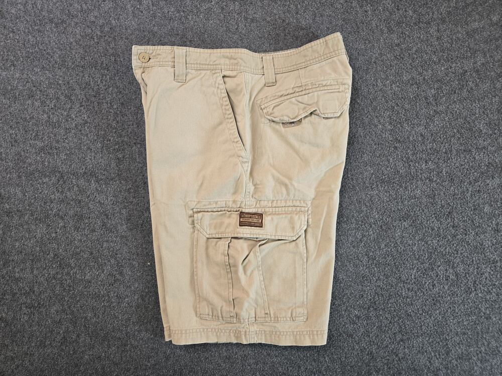 Aeropostale Vtg Y2K A87 Khaki Cargo Utility Shorts Mens Sz 31 Gorpcore Grunge